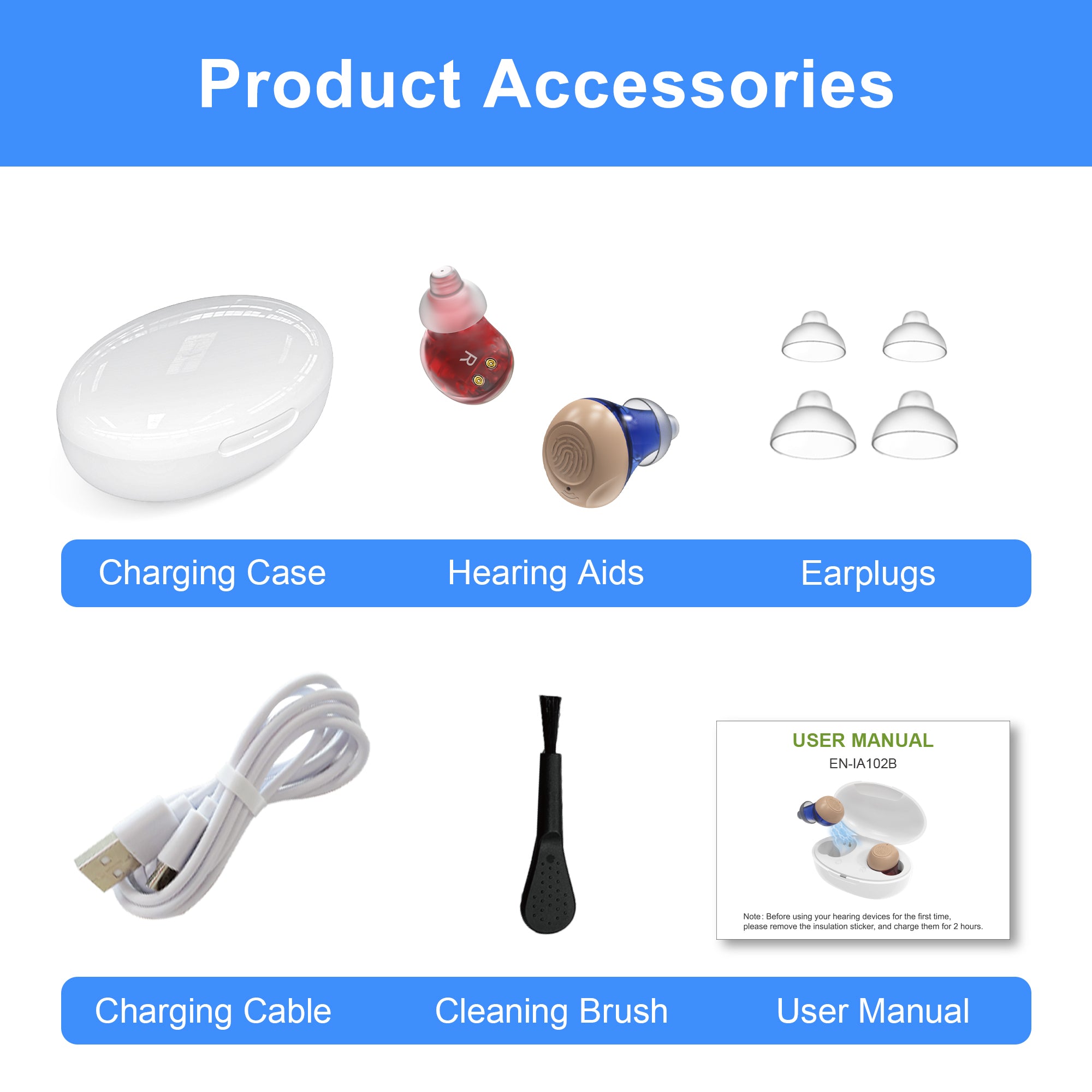 TWSFit Earbud-Style Hearing Aids – Discreet Daily Wear