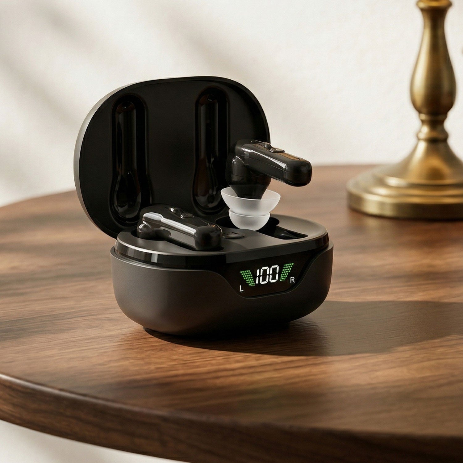 SlimRIC Hearing Aids with LED Charging Case