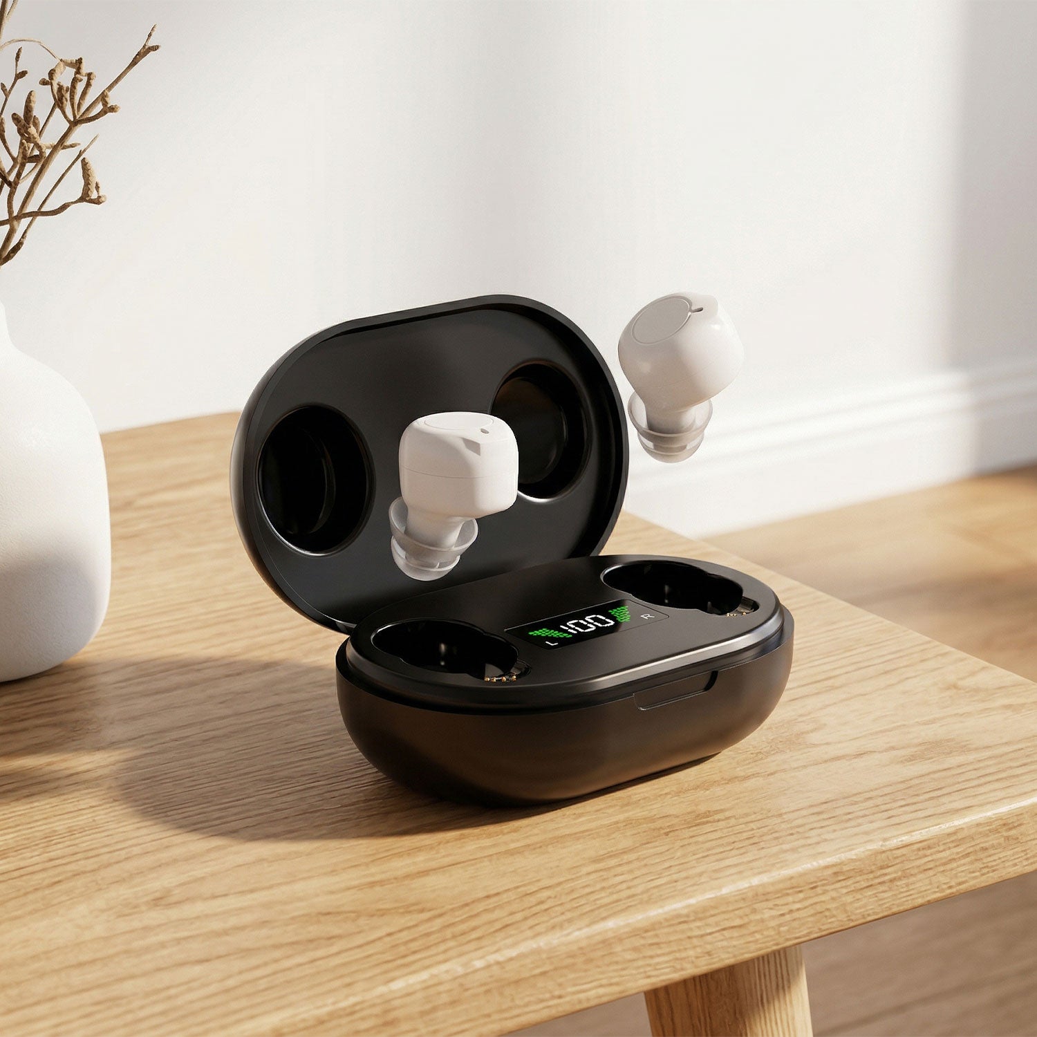 TouchEase Rechargeable Hearing Aids – 3 Listening Modes