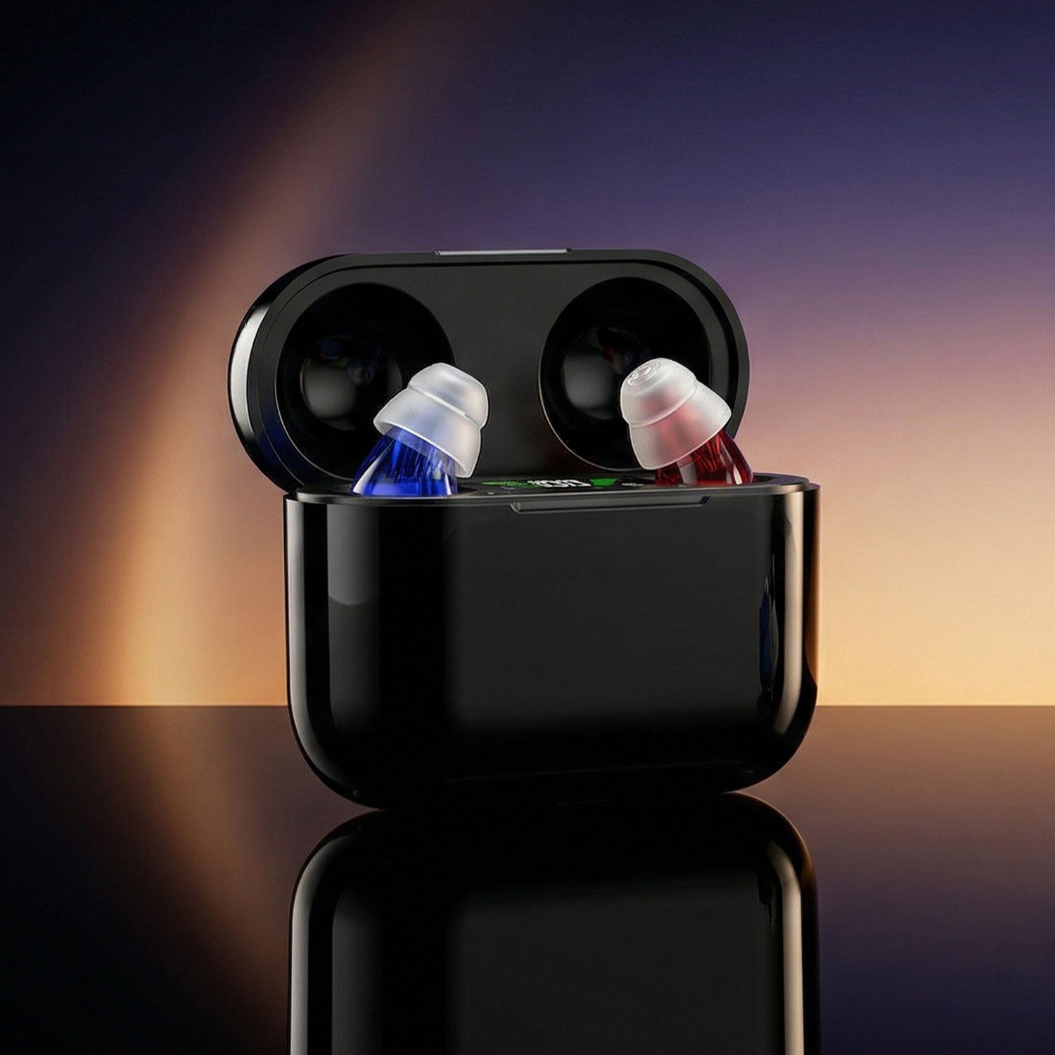ClearBoost Hearing Aids with LED Charging Case