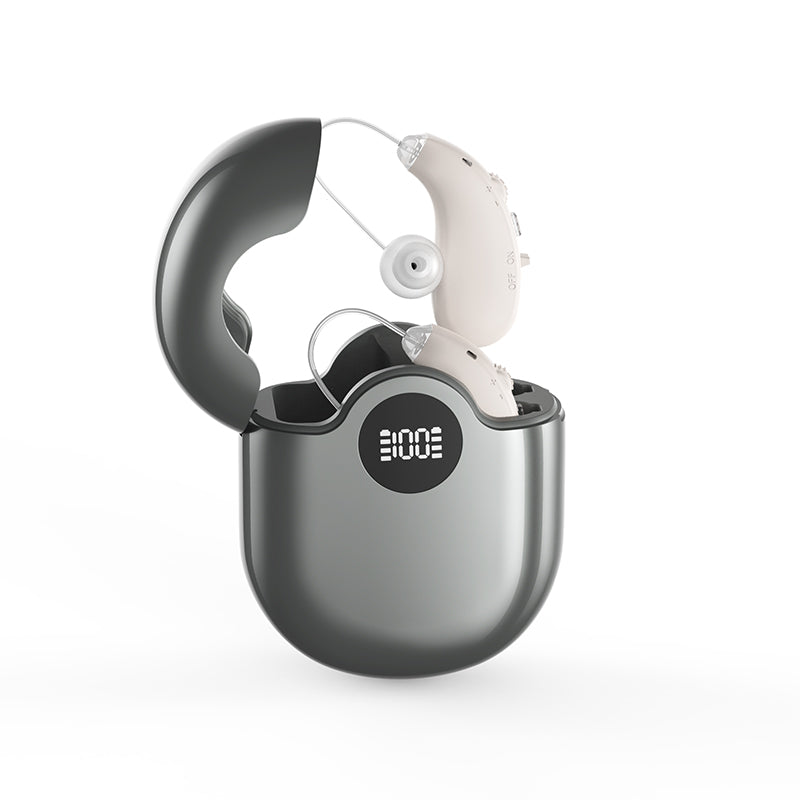 ClassicBTE Hearing Aids – 3 Modes, Simple Rotary Control