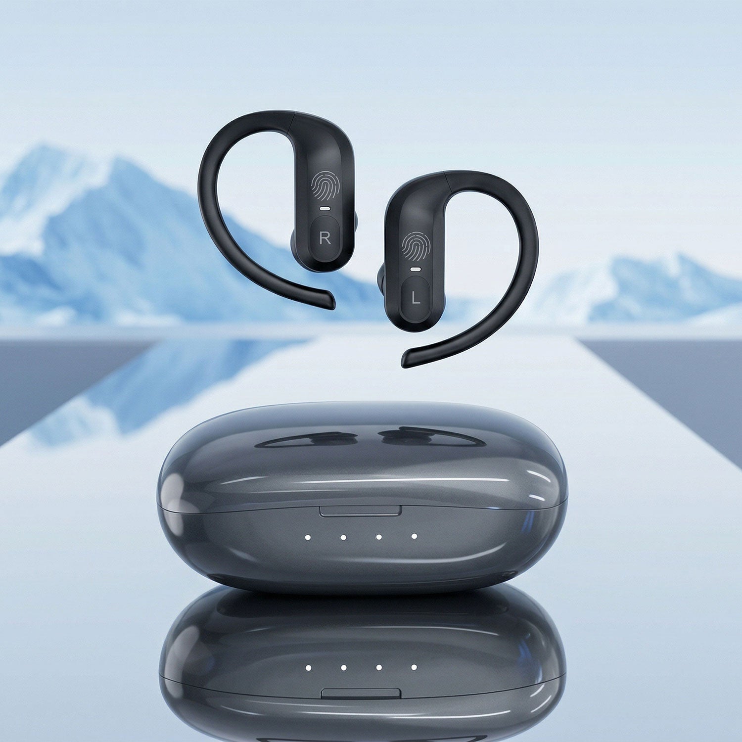 OpenHook Hearing Aids with Charging Case