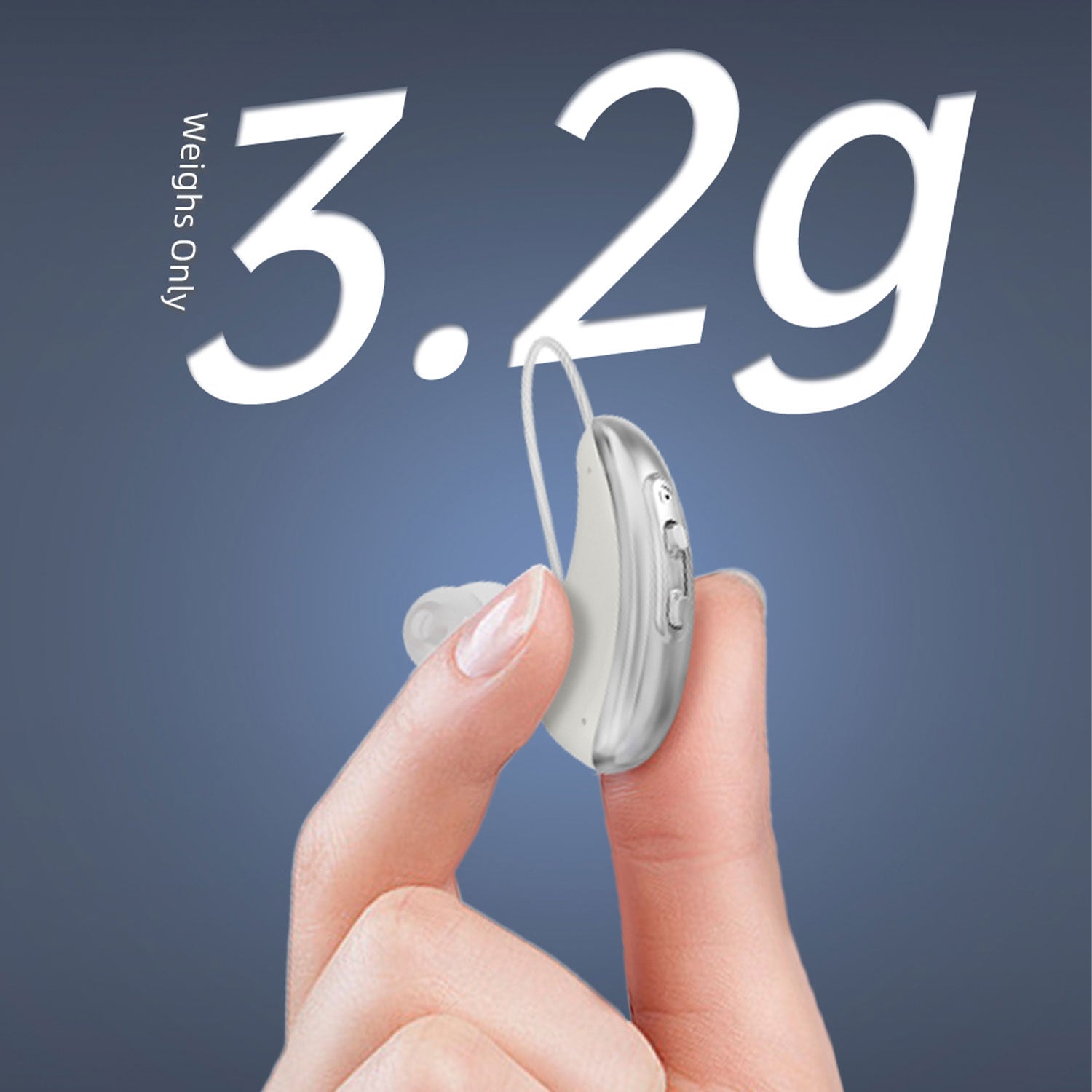 UVShield BTE Hearing Aids with UV Charging Case
