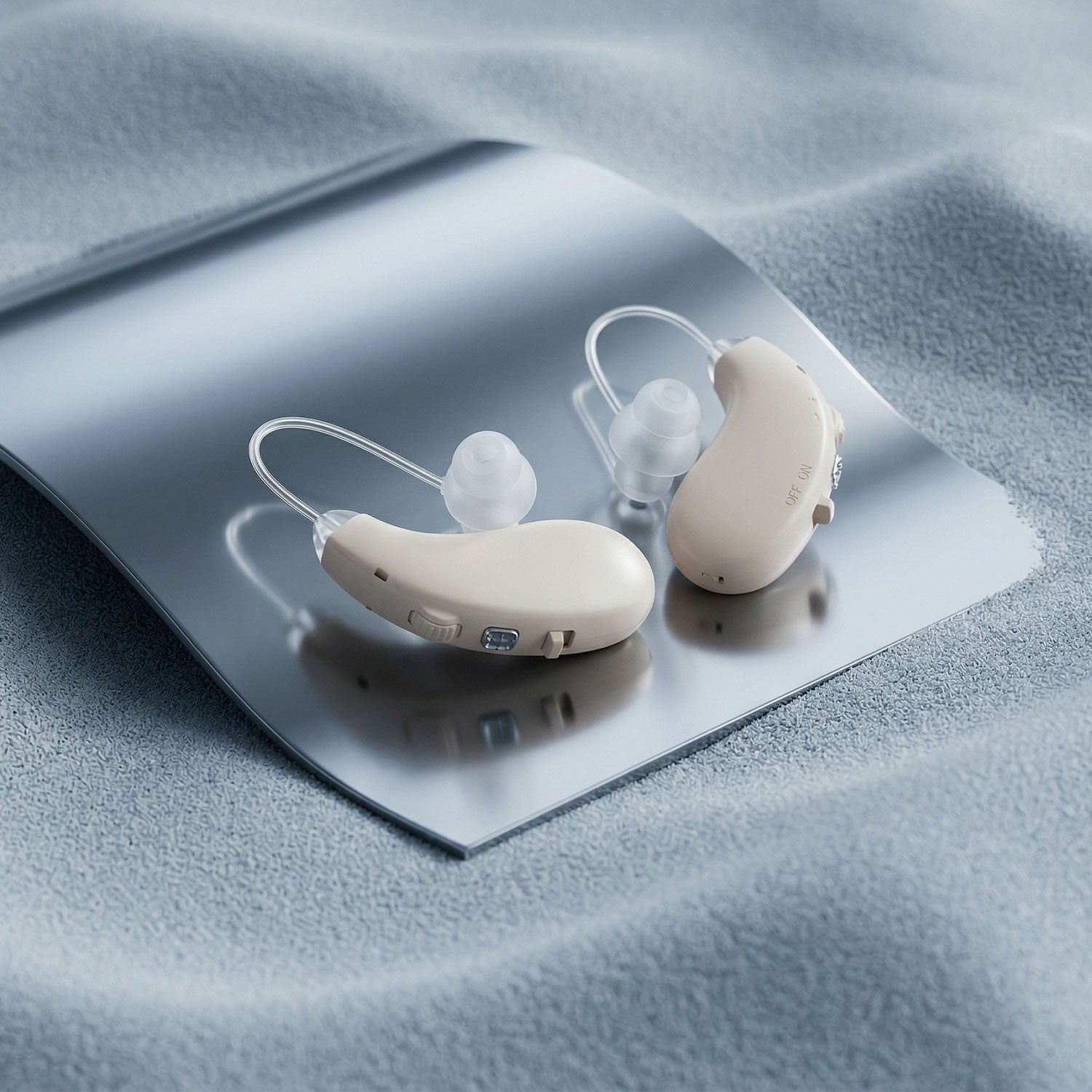ClassicBTE Hearing Aids – 3 Modes, Simple Rotary Control