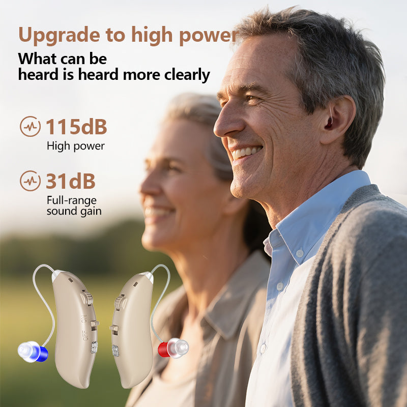 Goya Hearing Aids for Seniors – Lightweight RIC Design