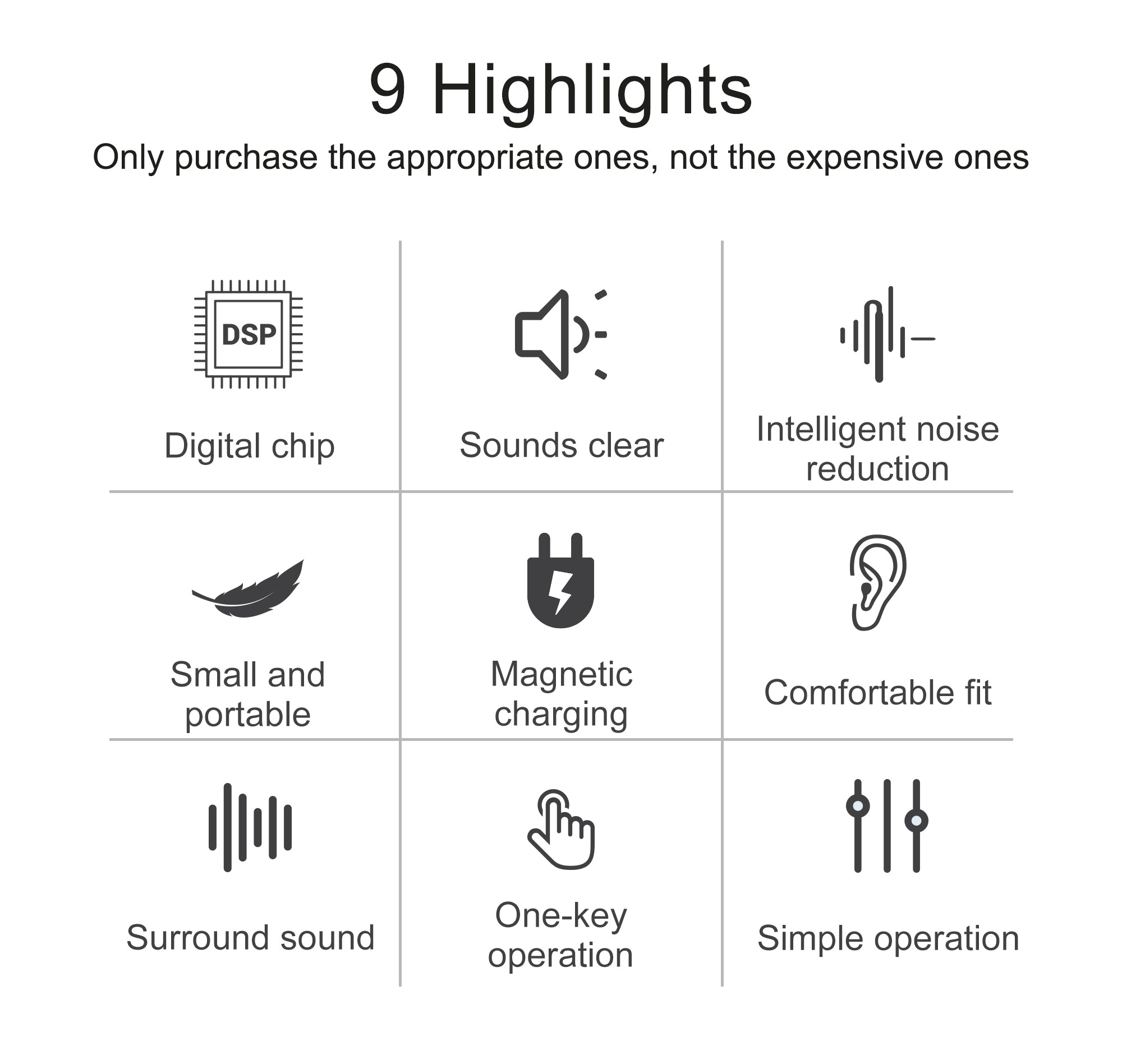 TWSFit Earbud-Style Hearing Aids – Discreet Daily Wear