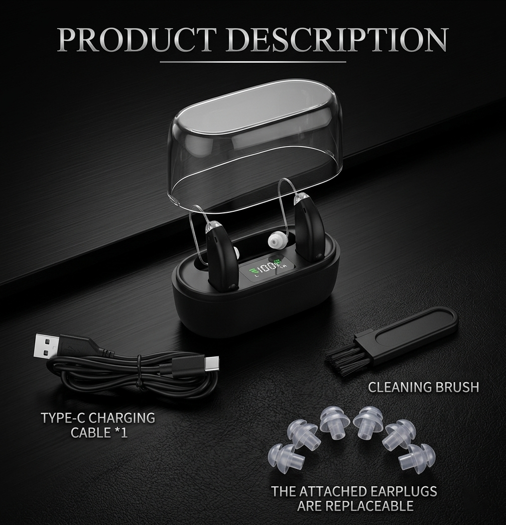 PowerView BTE Hearing Aids with Battery Display