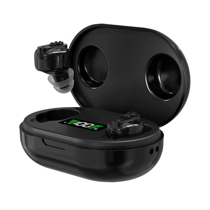 MiniCIC Invisible Hearing Aids with LED Charging Case