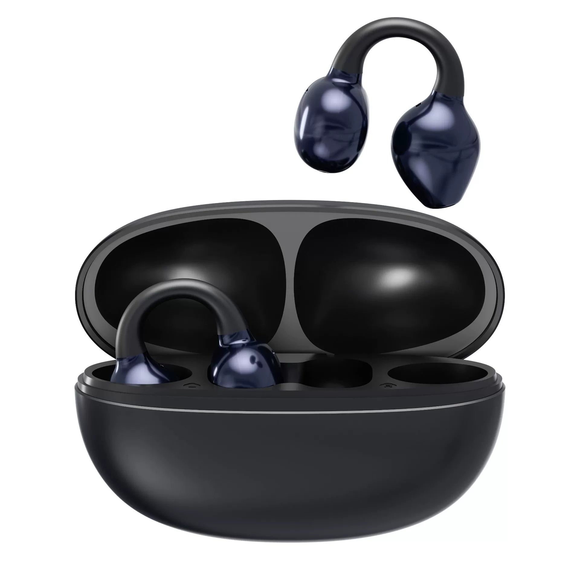 ClipOn Open-Ear Hearing Aids – No Ear Tip Needed