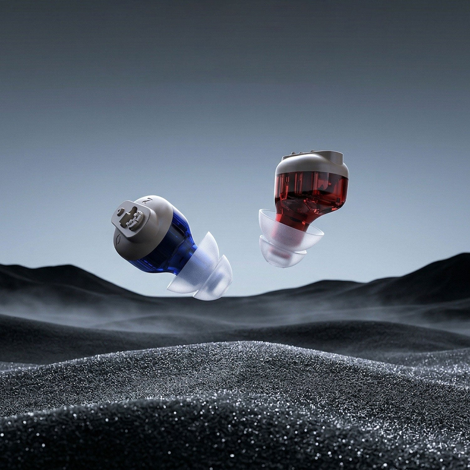 MiniCIC Invisible Hearing Aids with LED Charging Case