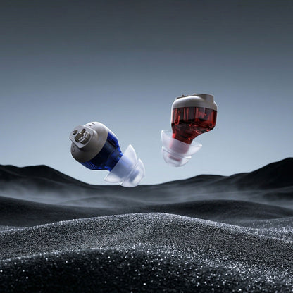 MiniCIC Invisible Hearing Aids with LED Charging Case