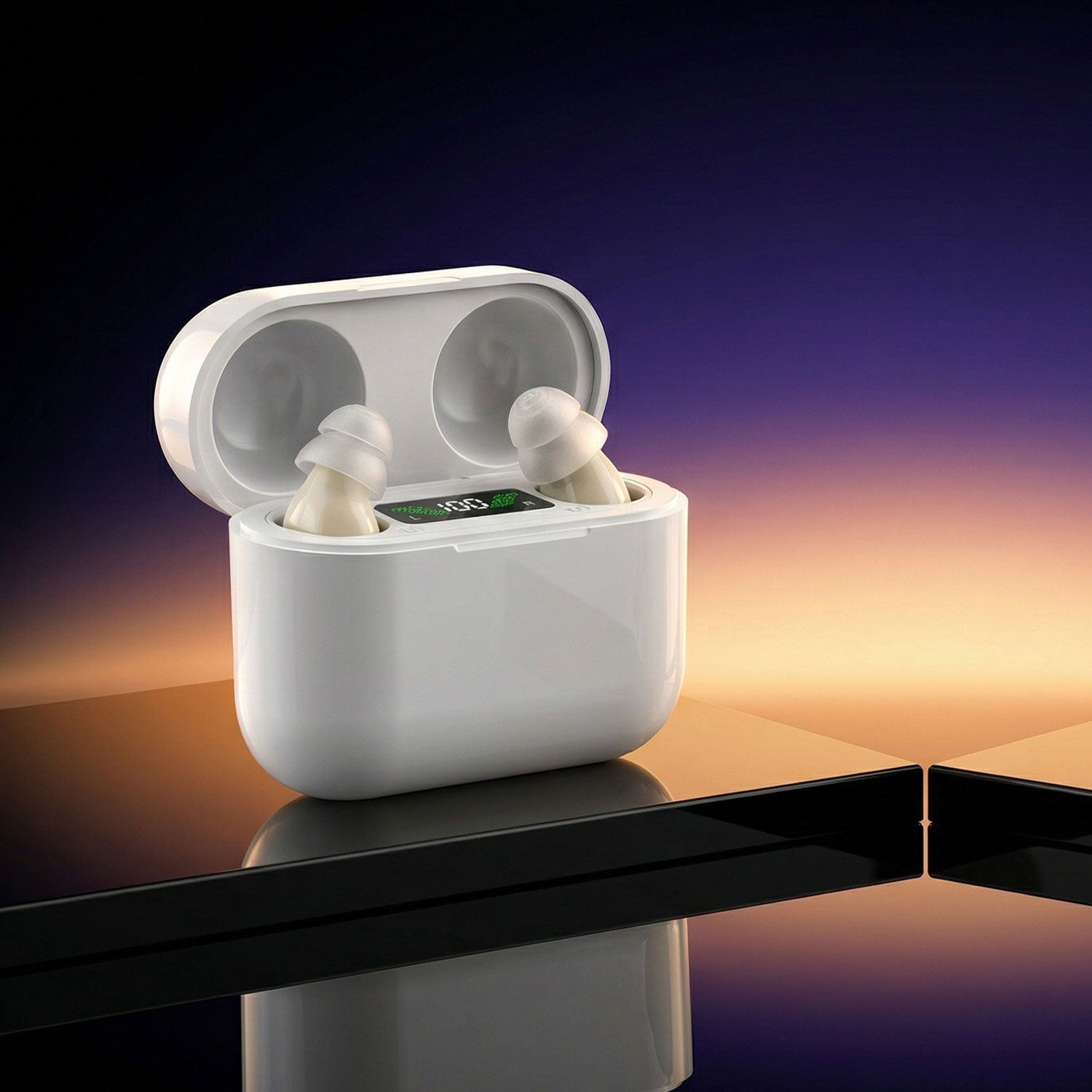 ClearBoost Hearing Aids with LED Charging Case