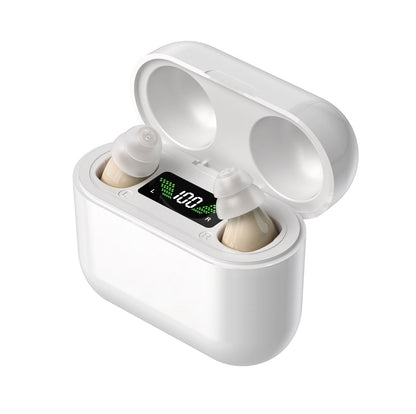 ClearBoost Hearing Aids with LED Charging Case