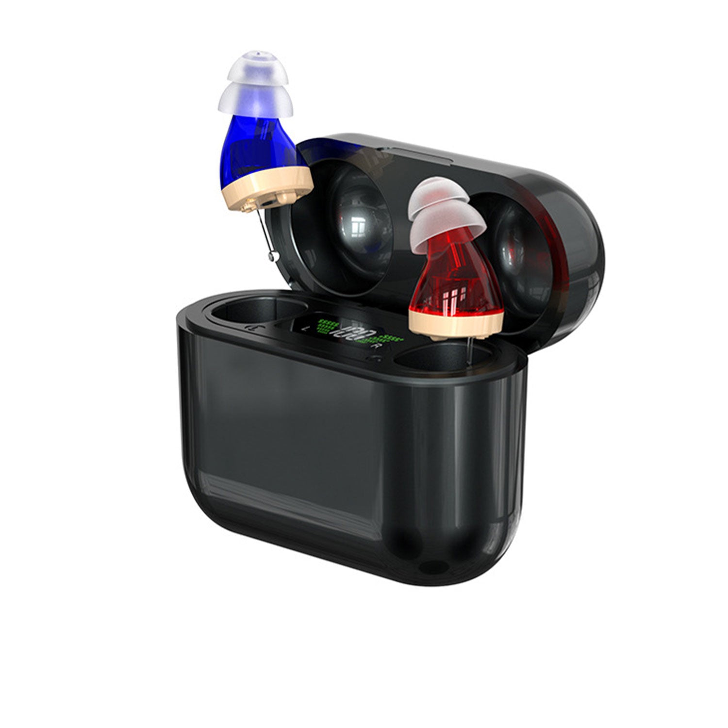 ClearBoost Hearing Aids with LED Charging Case