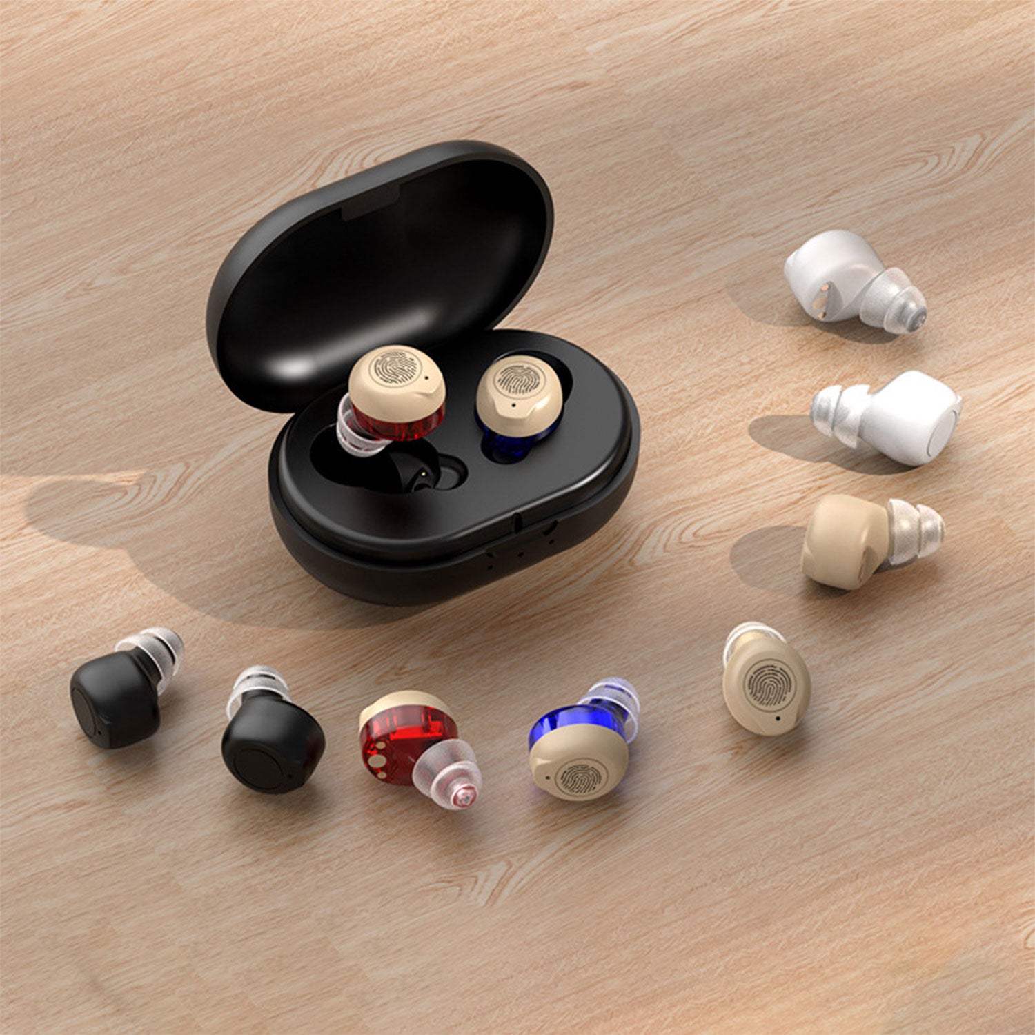 Air Lite Earbud-Style Hearing Aids – Touch Control