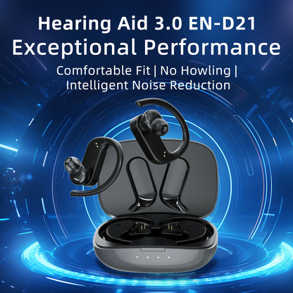 OpenHook Hearing Aids with Charging Case
