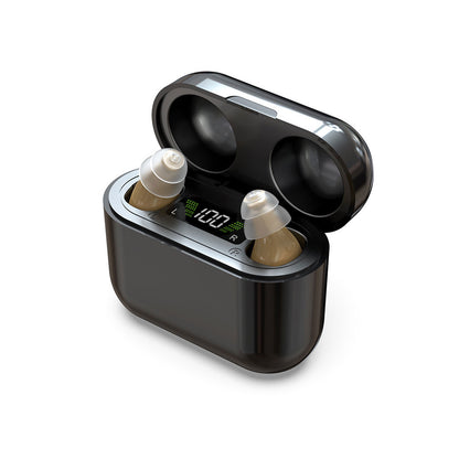 ClearBoost Hearing Aids with LED Charging Case