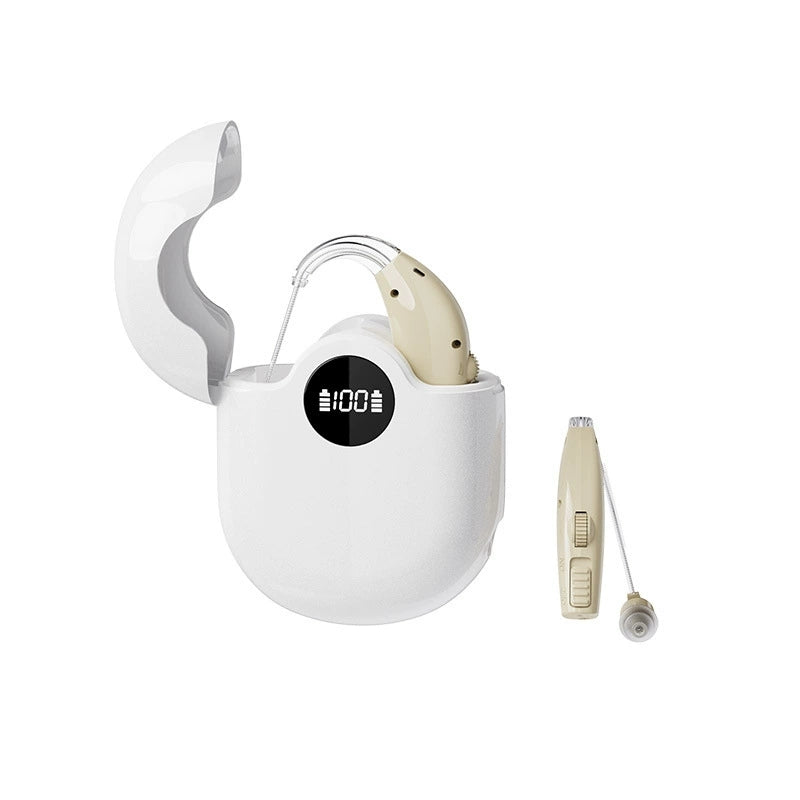 PowerBTE Rechargeable Hearing Aids with LED Charging Case