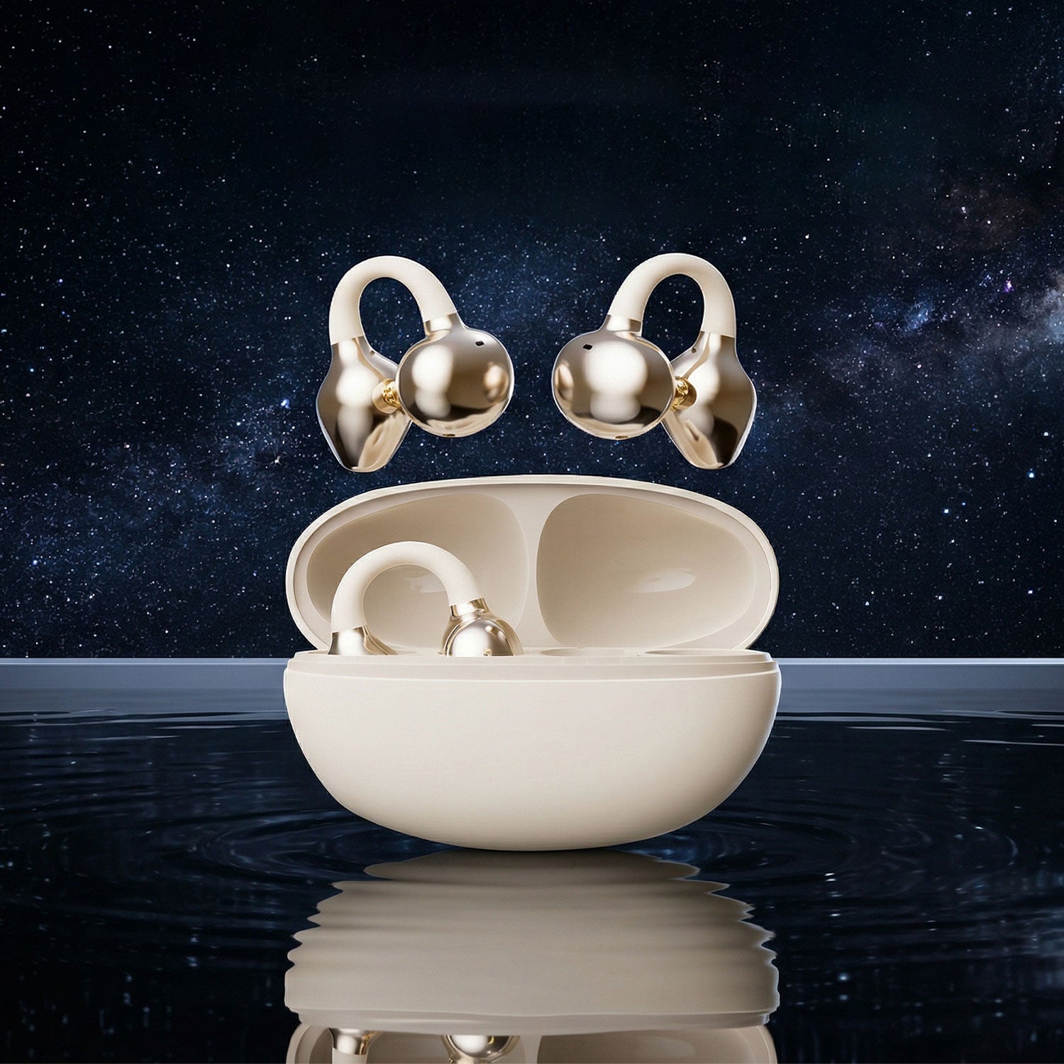 ClipOn Open-Ear Hearing Aids – No Ear Tip Needed
