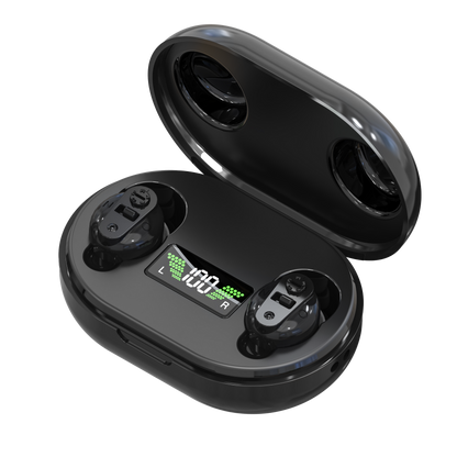 MiniCIC Invisible Hearing Aids with LED Charging Case