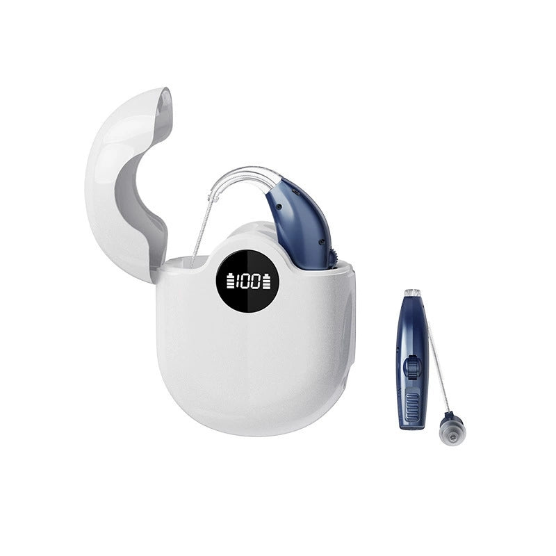 PowerBTE Rechargeable Hearing Aids with LED Charging Case