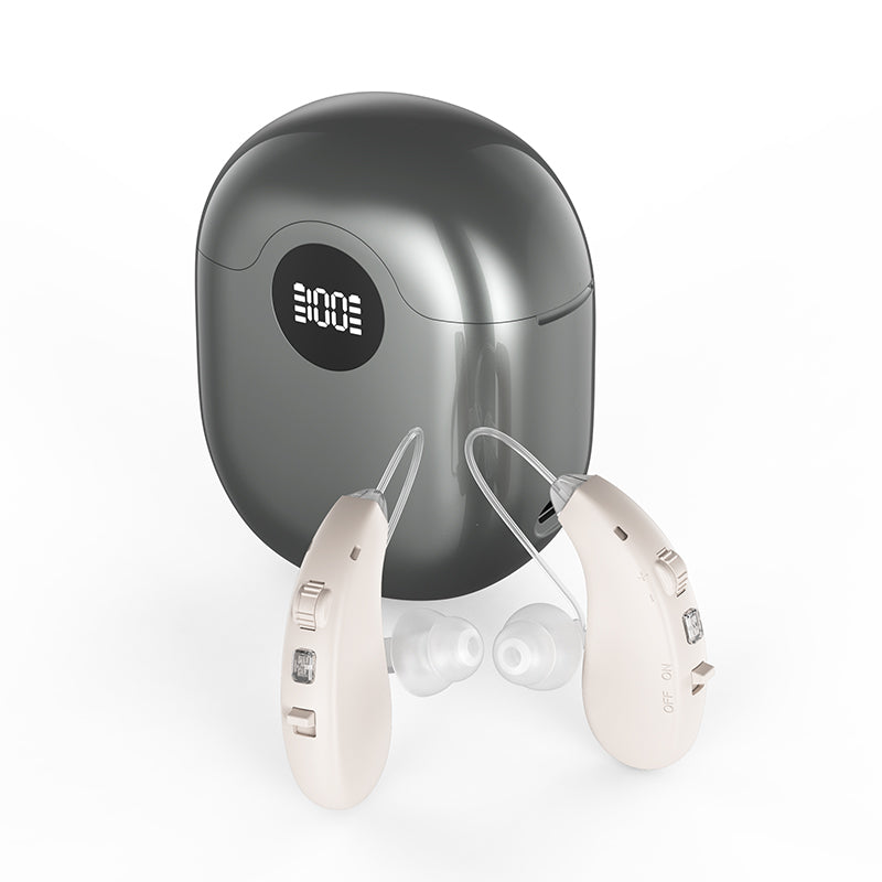 ClassicBTE Hearing Aids – 3 Modes, Simple Rotary Control
