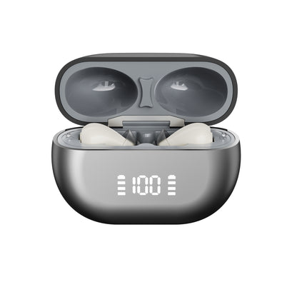 Smart Invisible CIC Hearing Aids with UV Sanitizing Case & Voice Prompts